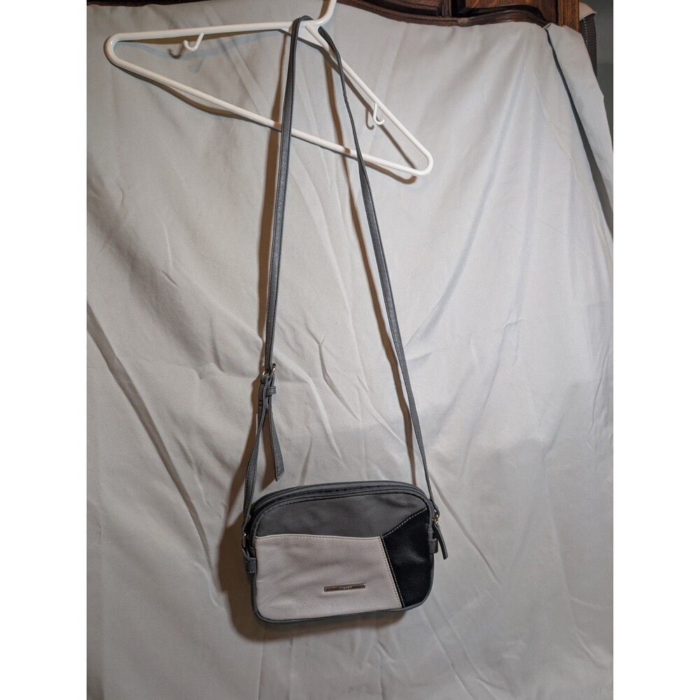 Nine West Purse Handbag Crossbody Gray with Adjustable Strap
